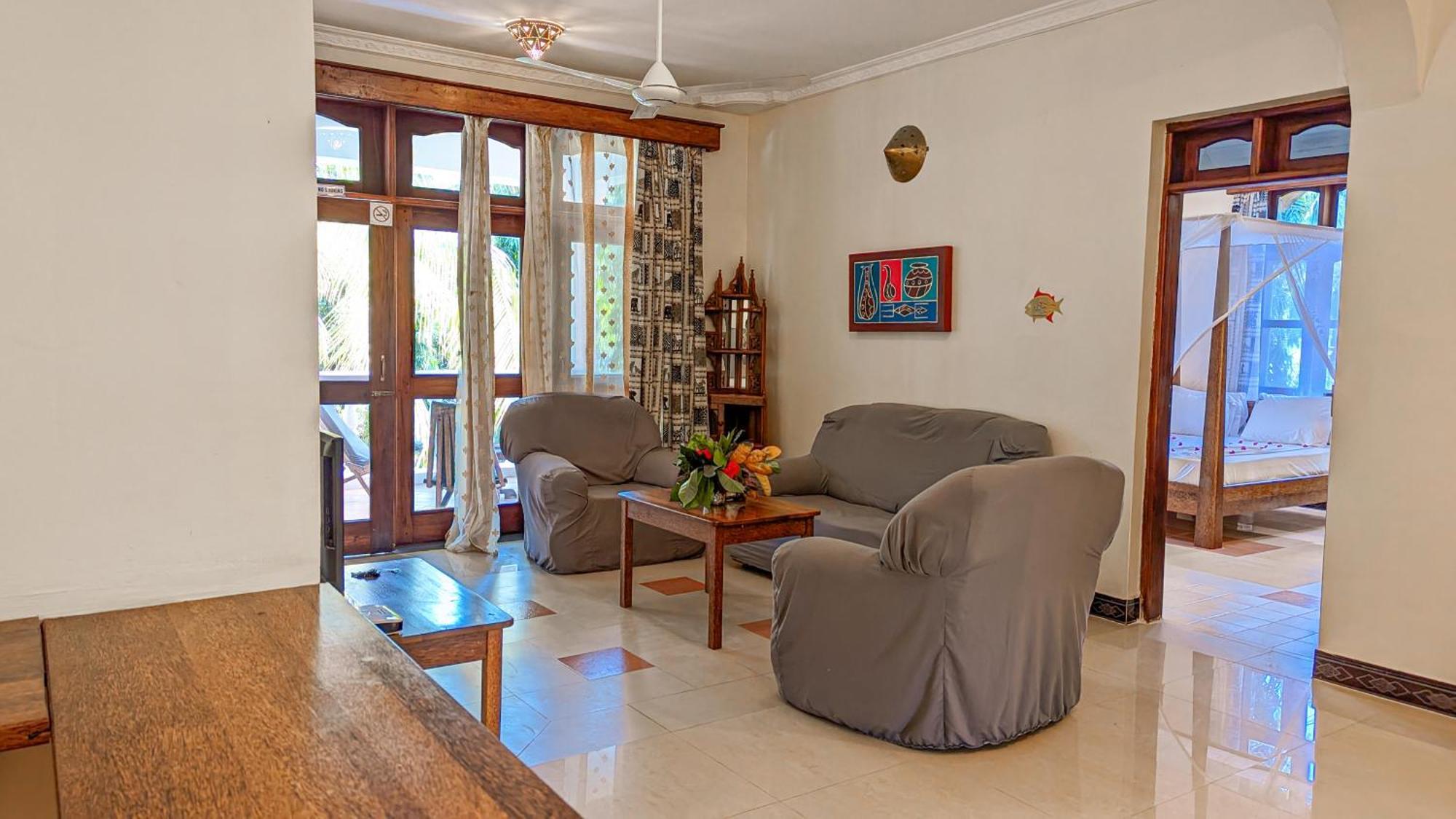Mnarani Beach Cottages Nungwi Luaran gambar